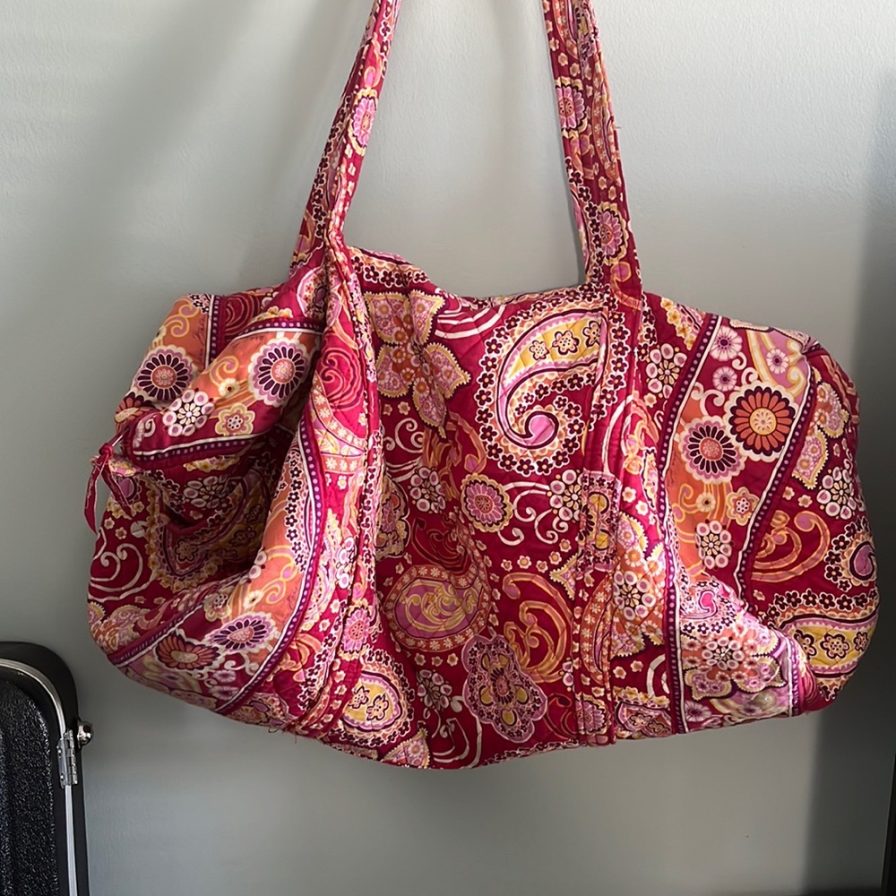 Vera Bradley Pink Large Duffle